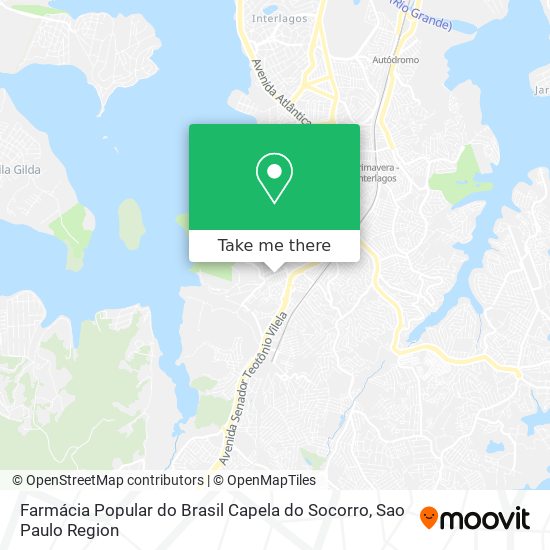 Farmácia Popular do Brasil Capela do Socorro map