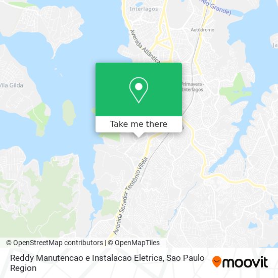 Reddy Manutencao e Instalacao Eletrica map