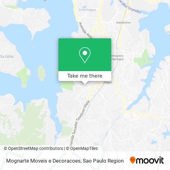 Mognarte Moveis e Decoracoes map