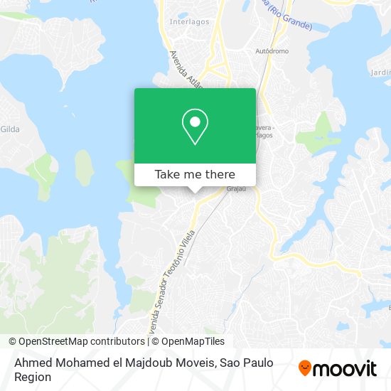 Ahmed Mohamed el Majdoub Moveis map