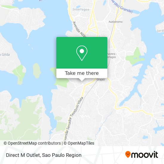 Direct M Outlet map