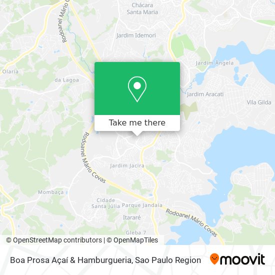 Boa Prosa Açaí & Hamburgueria map