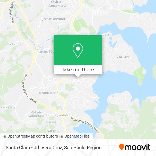 Mapa Santa Clara - Jd. Vera Cruz