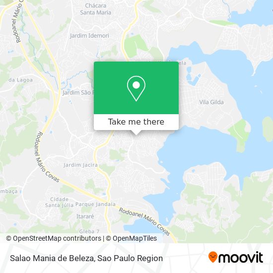 Salao Mania de Beleza map