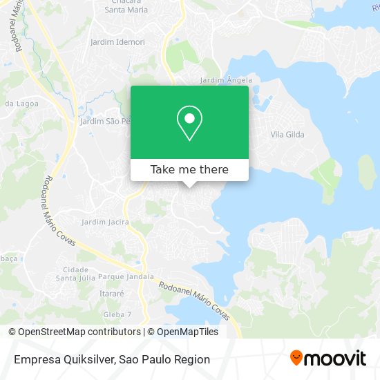 Empresa Quiksilver map