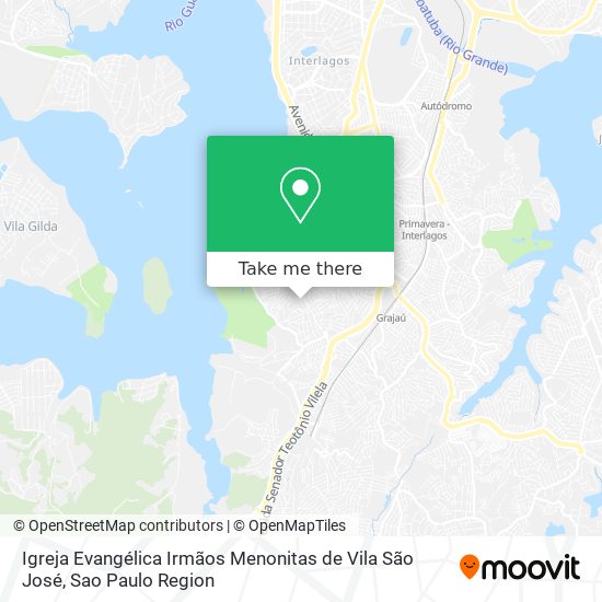 Igreja Evangélica Irmãos Menonitas de Vila São José map