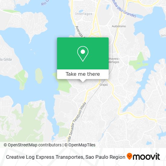 Creative Log Express Transportes map