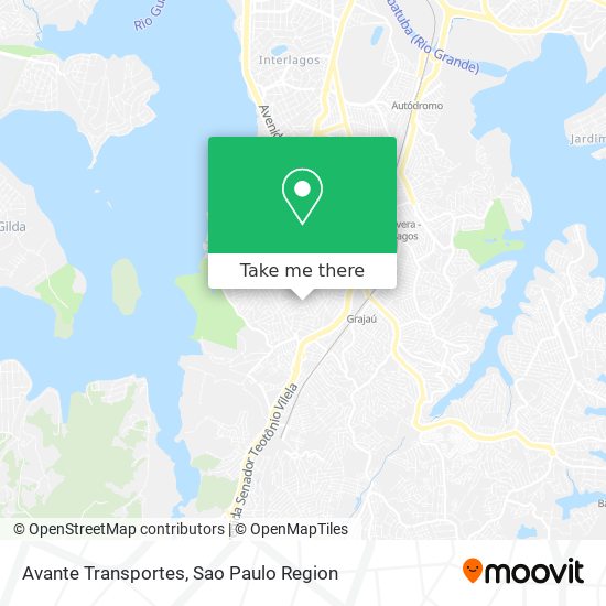 Avante Transportes map