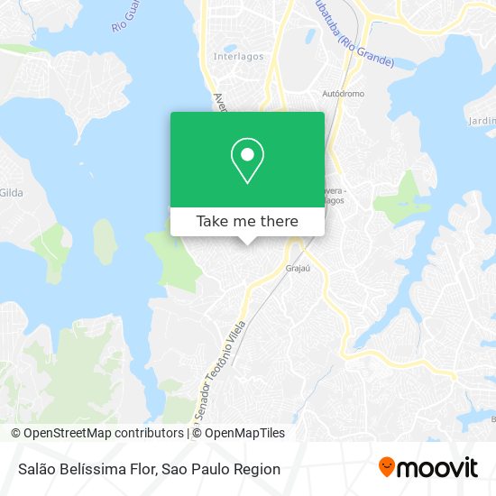 Salão Belíssima Flor map