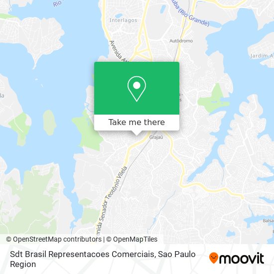 Sdt Brasil Representacoes Comerciais map