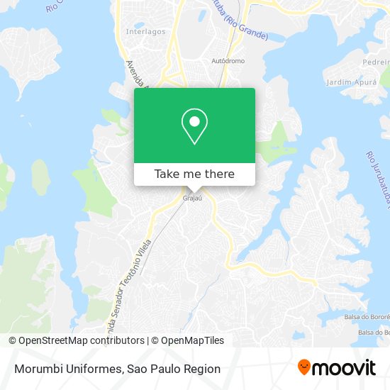 Mapa Morumbi Uniformes