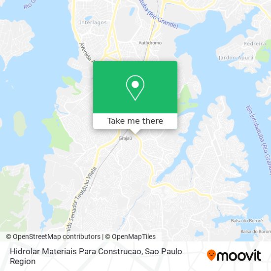 Mapa Hidrolar Materiais Para Construcao