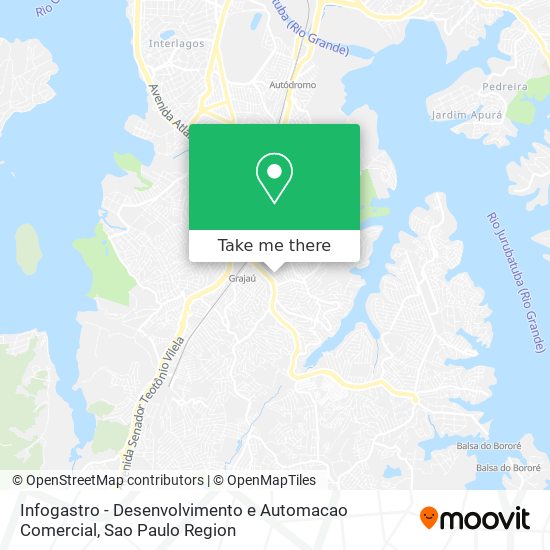 Infogastro - Desenvolvimento e Automacao Comercial map