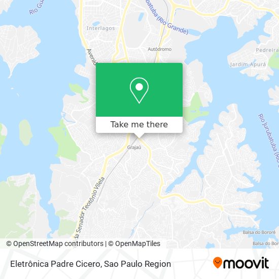 Eletrônica Padre Cicero map