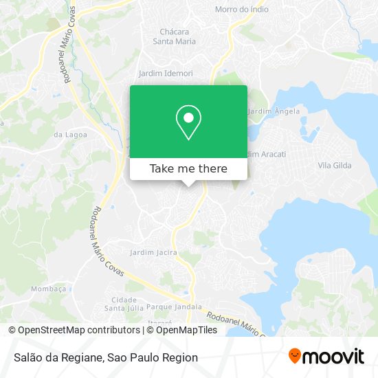 Salão da Regiane map