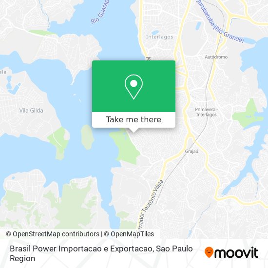 Brasil Power Importacao e Exportacao map