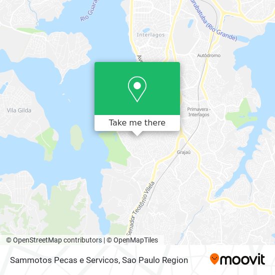 Sammotos Pecas e Servicos map