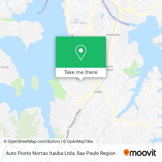 Auto Posto Nortao Itauba Ltda map