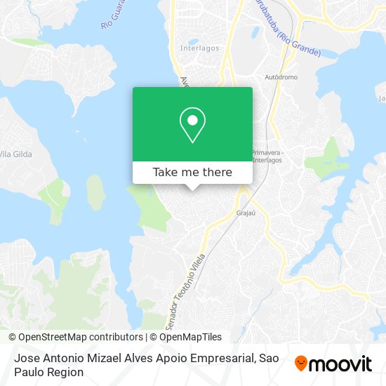 Jose Antonio Mizael Alves Apoio Empresarial map