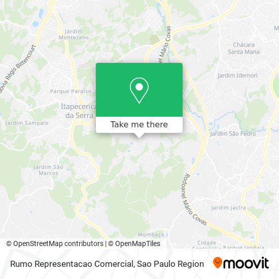 Rumo Representacao Comercial map