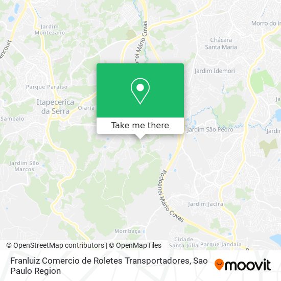 Franluiz Comercio de Roletes Transportadores map