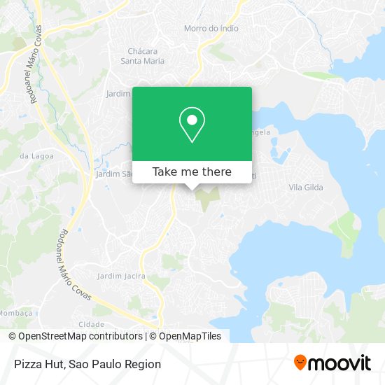 Pizza Hut map