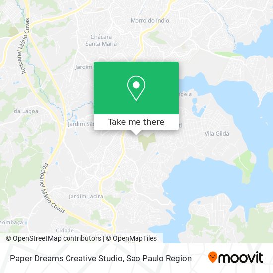 Paper Dreams Creative Studio map