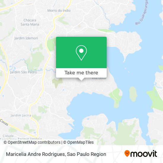 Maricelia Andre Rodrigues map