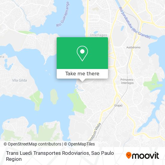 Trans Luedi Transportes Rodoviarios map