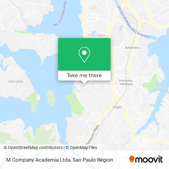 M Company Academia Ltda map