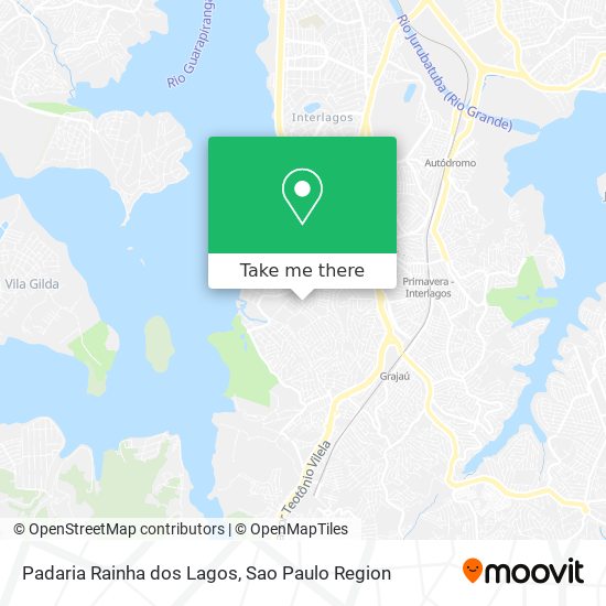 Padaria Rainha dos Lagos map