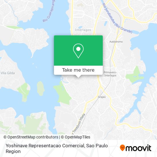 Mapa Yoshinave Representacao Comercial