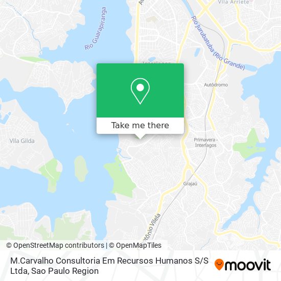 M.Carvalho Consultoria Em Recursos Humanos S / S Ltda map