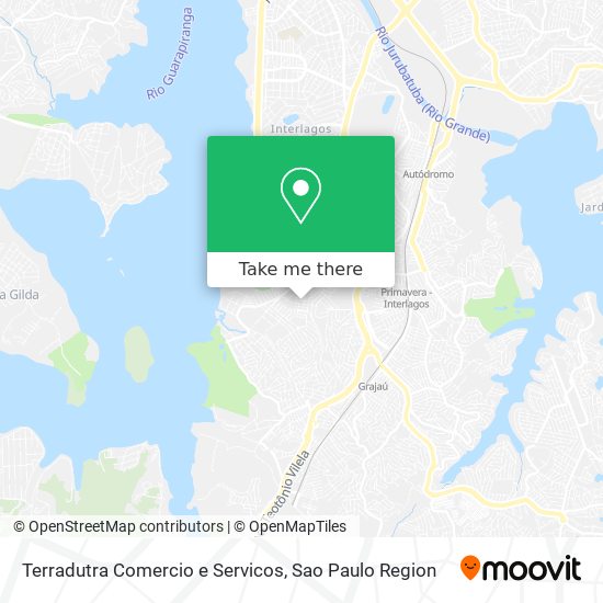 Terradutra Comercio e Servicos map