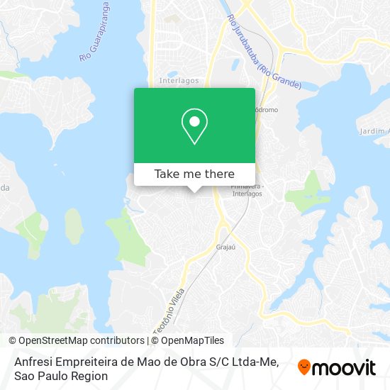 Anfresi Empreiteira de Mao de Obra S / C Ltda-Me map