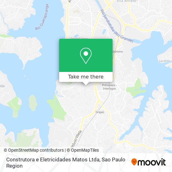 Construtora e Eletricidades Matos Ltda map