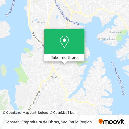 Consreni Empreiteira de Obras map