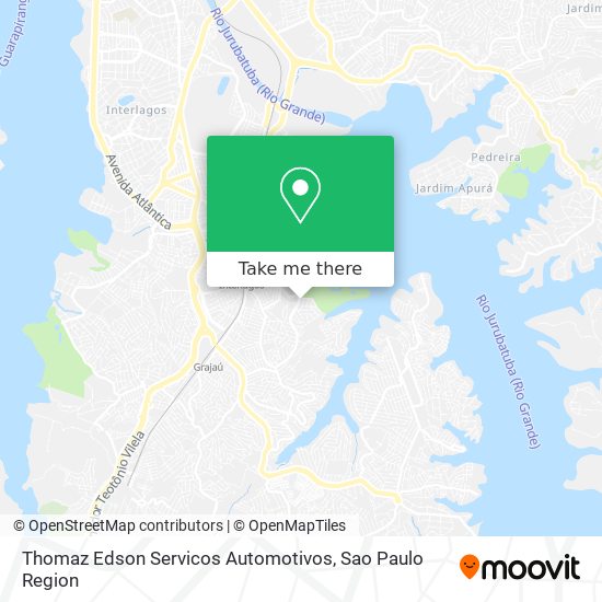 Thomaz Edson Servicos Automotivos map