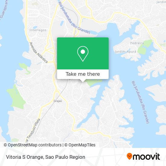 Vitoria S Orange map