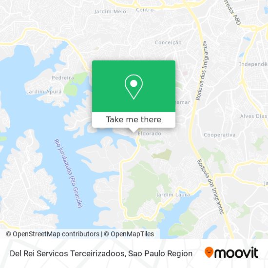 Del Rei Servicos Terceirizadoos map