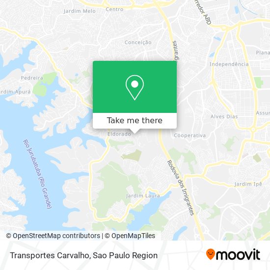 Mapa Transportes Carvalho