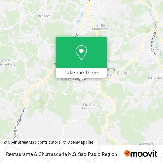 Restaurante & Churrascaria N.S map