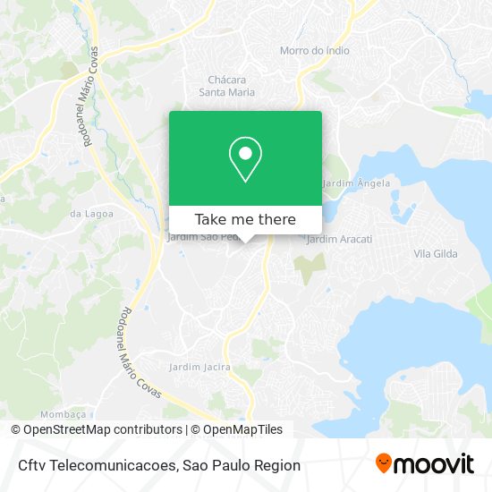 Cftv Telecomunicacoes map