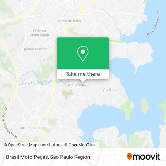 Brasil Moto Peças map