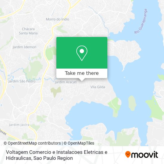 Mapa Voltagem Comercio e Instalacoes Eletricas e Hidraulicas