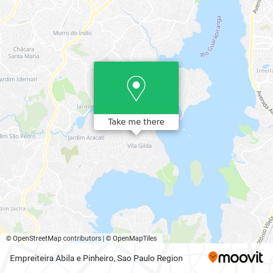 Empreiteira Abila e Pinheiro map