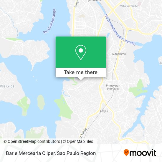 Bar e Mercearia Cliper map