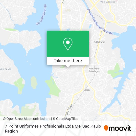 7 Point Uniformes Profissionais Ltda Me map