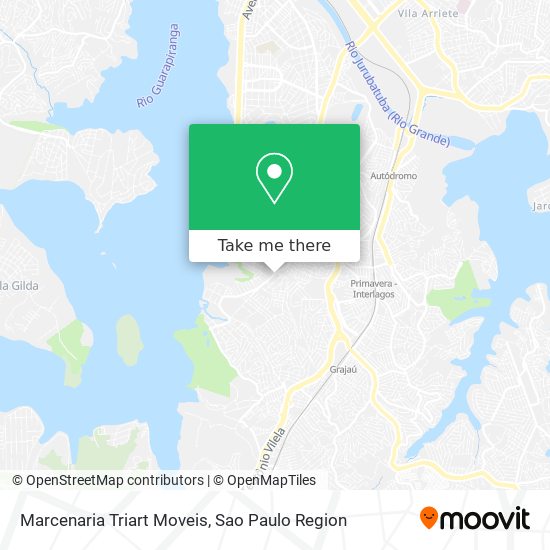 Marcenaria Triart Moveis map