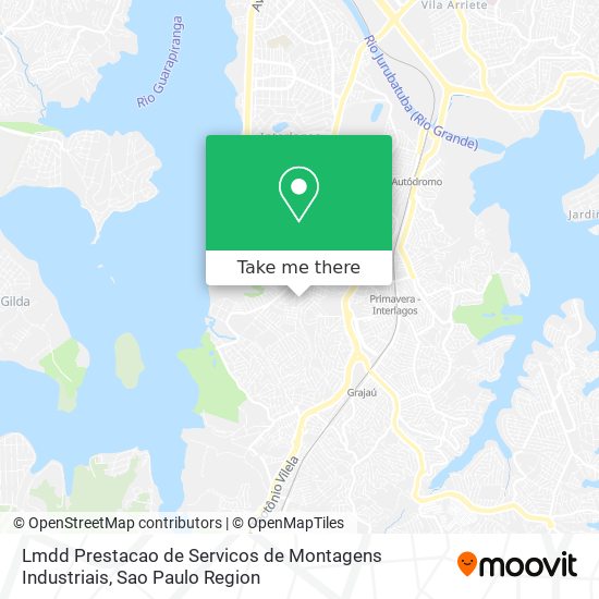 Lmdd Prestacao de Servicos de Montagens Industriais map